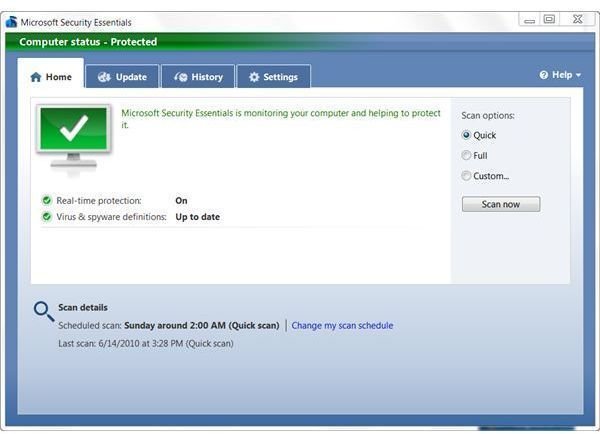 Microsoft Security Essentials