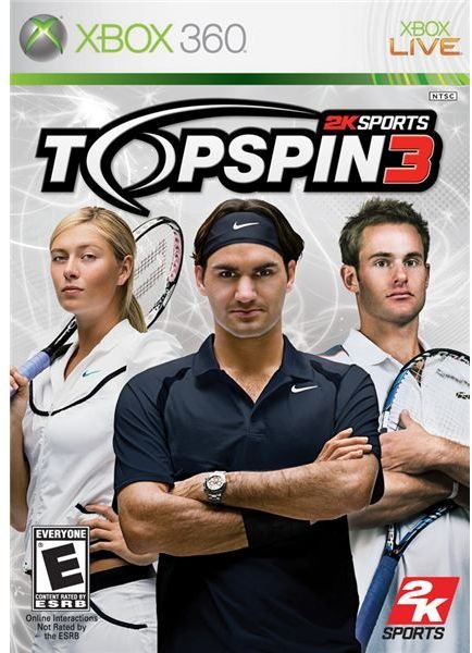 Top Spin 3 Boxshot - One of the best Xbox 360 Sports Games