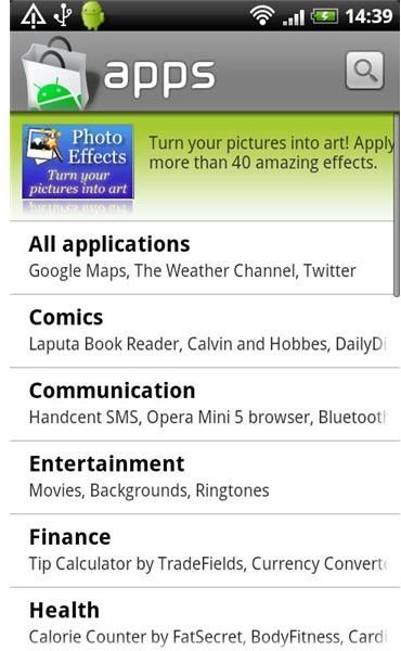 Android Market Apps