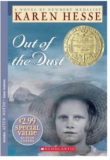 Activities and Vocabulary for Out of the Dust by Karen Hesse