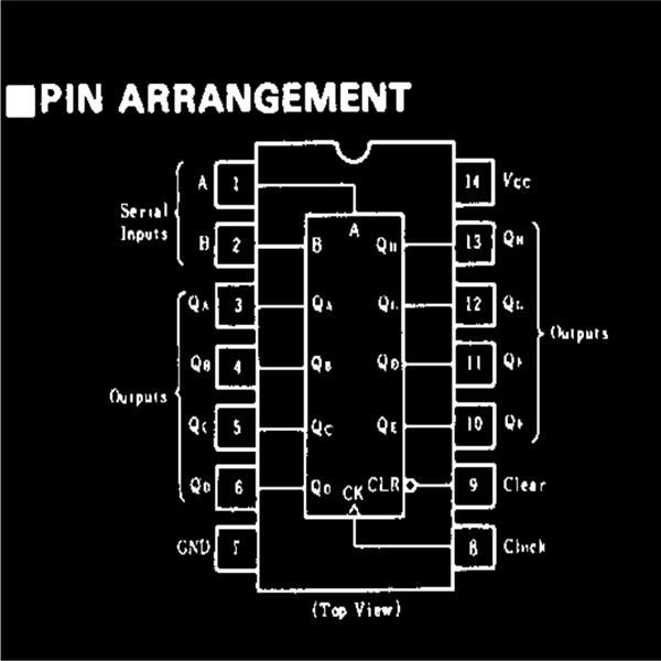 How Would You Build Moving LED Signs Using IC 74LS164? Pin-Outs Explored