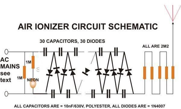 Build an Air Ionizer & Purifier Circuit at Home
