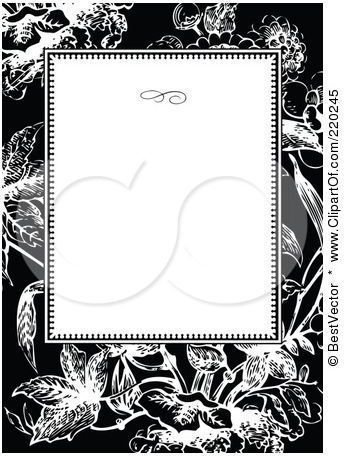 Wedding Border Clipart: Clipart Of