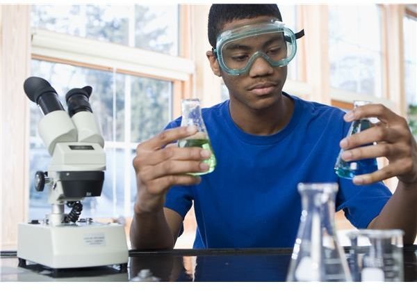 High School Science: Acid Base Lab Demonstrating the Body's Natural Buffer System