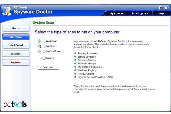 Spyware Doctor vs Threat Fire Compared
