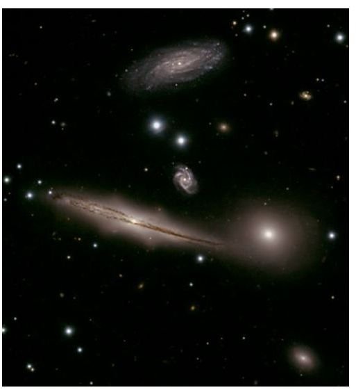 HCG 87 galaxy cluster