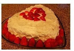 A special Valentines Day cake.