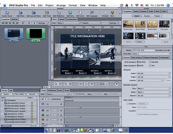 DVD Studio Pro Tutorial: Tips for Choosing the Right Menu Transition for Your DVD in DVD Studio Pro
