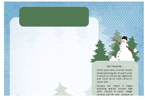 Free Winter Newsletter Templates: Download Customize and Use for Your