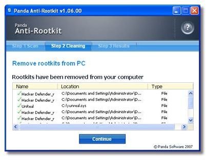 Panda Anti-rootkit