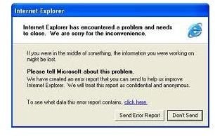 Causes and Fixes for Internet Explorer (IE) and Firefox Constantly Crashing