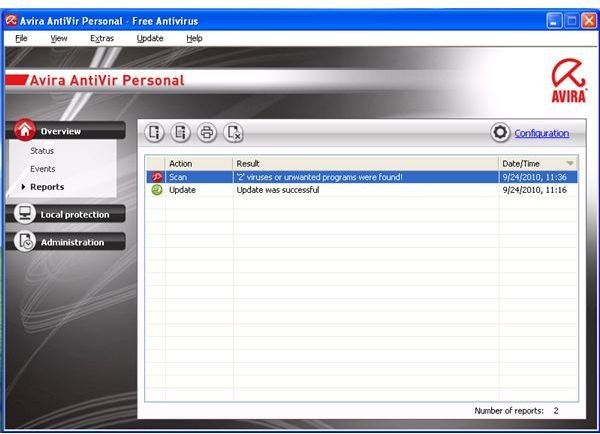 Free Antivirus and Trojan Removers: Avira AntiVir Desktop