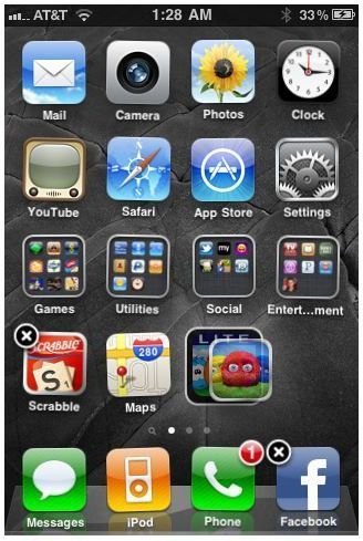 Create Folder on iPhone