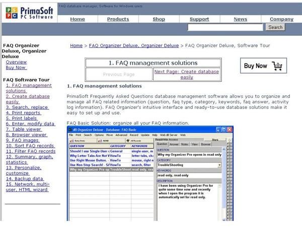 FAQ Database Software Boosts Customer Service and Support