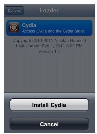 install cydia - unlock iPhone 4