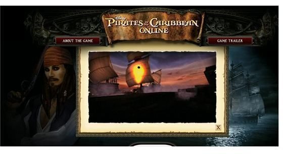 Pirates of the Caribbean Online screenshot