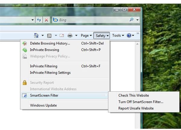 SmartScreen Filter in IE8