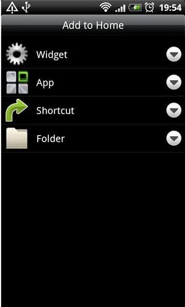 Adding a Folder on Android