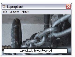 Screenshot LaptopLock