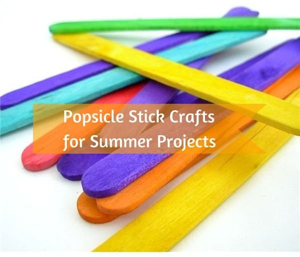 Fun and Easy Summer Craft Project Ideas Using Popsicle Sticks
