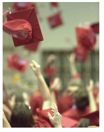 Graduation Cap Toss