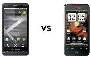 Motorola Droid X vs HTC Droid Incredible - Comparison
