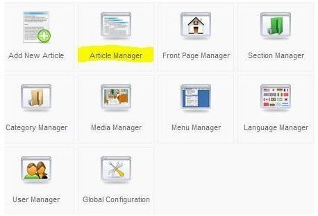 Article Manager Location