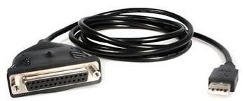 StarTech.com 6ft USB to Parallel Printer Adapter Cable