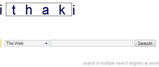 Ithaki Search Engine