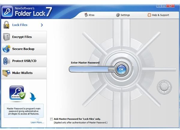 Folder Lock main