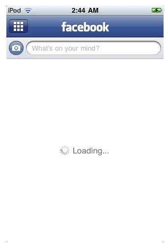 Frozen Facebook App