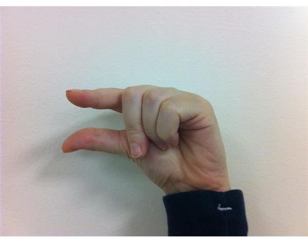 American Sign Language: Fingerspelling G