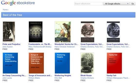 Google ebookstore