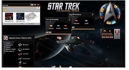 Star Trek Themes for Windows XP : Star Trek TOS Inspired Screensavers, Icons, Wallpaper and Cool Images for Fans