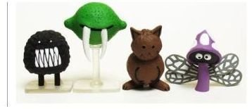 Miniture Plastic KoL Collectibles