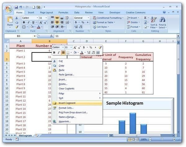 How to Add, View, and Remove Cell Comments in Microsoft Excel 2007