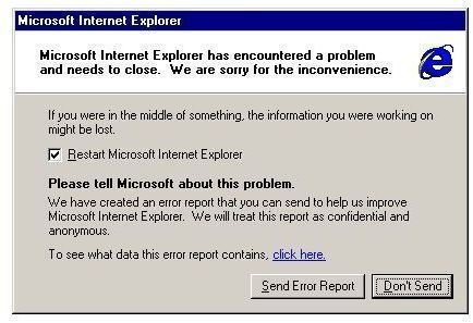 Why Internet Explorer 7 Shuts Down Frequently - Fixes and Troubleshooting