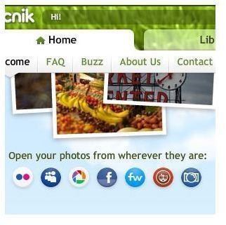 Picnik Review - uploading