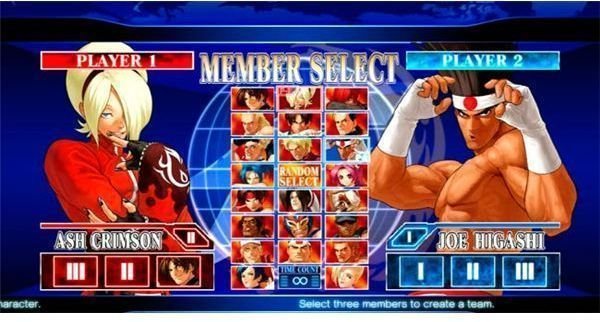 The Character Select Screen