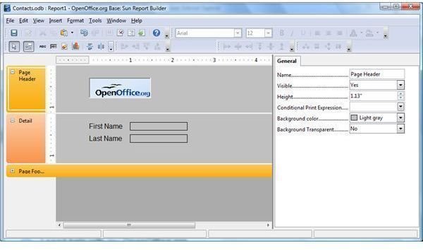 how to use openoffice database from access