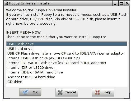 Linux on USB: Running Puppy Linux from a USB Flash Drive