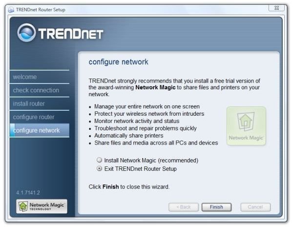 Install Router Network Magic