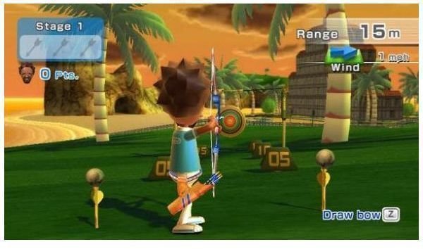 Wii Sports Resort Archery