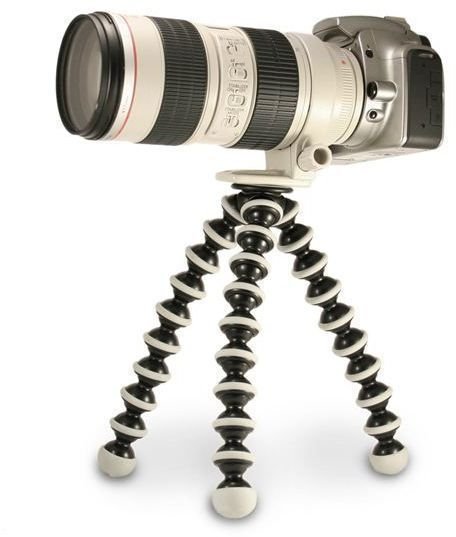 Gorillapod SLRZoom white