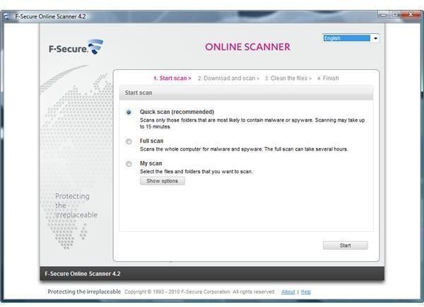 F-Secure Online Scanner - A Free Virus Scan on Any Browser