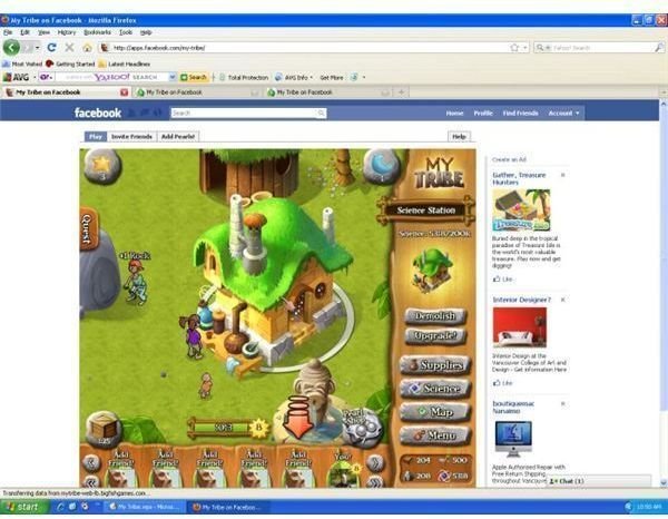 games like the tribez on facebook