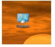 The Win 7 God Mode Folder