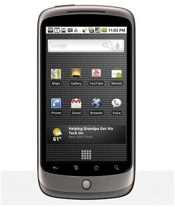 The Nexus One Google Android phone