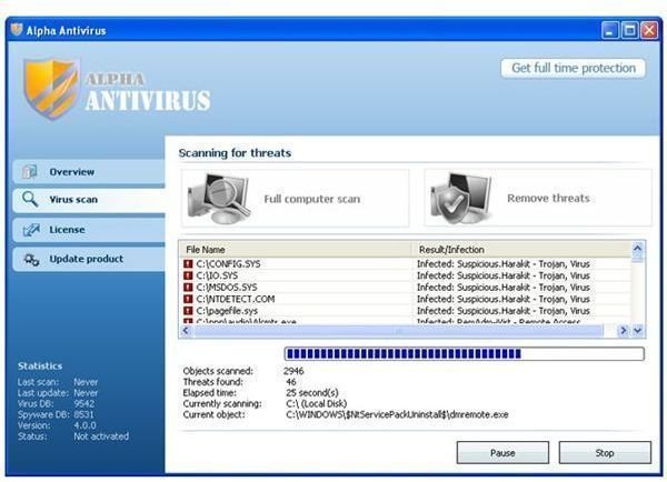 Free Alpha Anti Virus Remover - How to Remove Alpha Antivirus