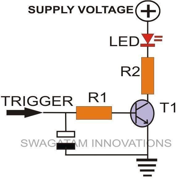 Basic Time Delay Circuit, Diagram,Image